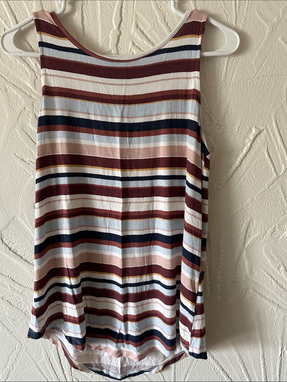 24/7 Maurices High-Low Skirt in Burgundy, Navy, Blush, Cream, Mustard